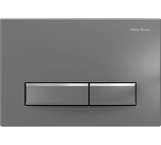 Изображение товара Кнопка смыва ALLEN BRAU FANTASY пневмо, abs, сатин 9.20003.MG 00306285