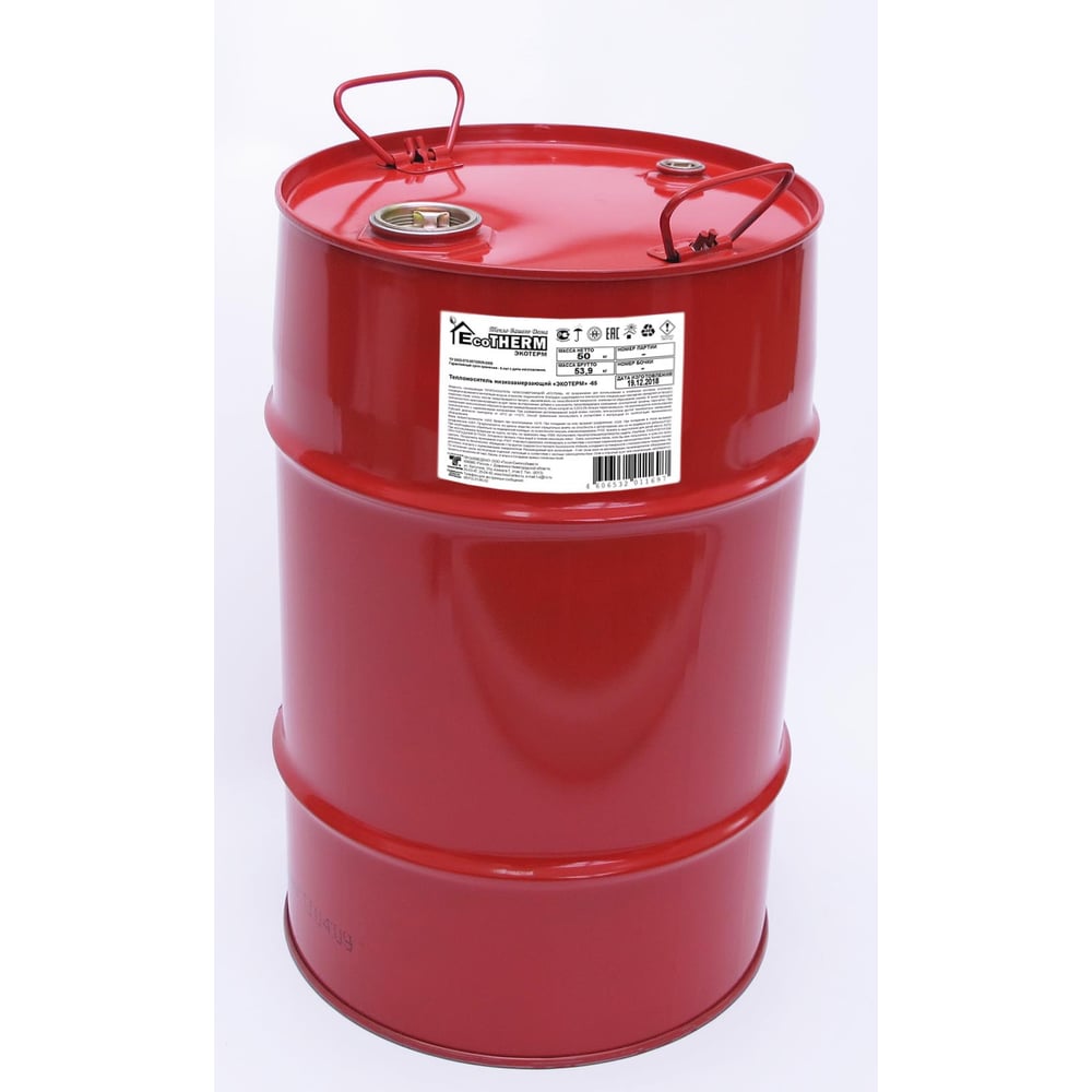 Изображение товара Теплоноситель EcoTherm Vita PRO -30C 50 кг антифриз пропиленгликоль