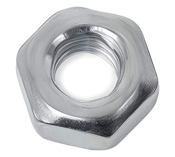 Изображение товара Шестигранная гайка Зубр МАСТЕР ГОСТ 5927-70 класс прочности 6 оцинкованная M4 5кг (примерно 7255 шт.) 303550-04