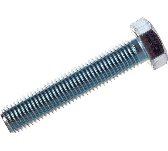 Изображение товара Болт с шестигранной головкой Зубр МАСТЕР ГОСТ 7798-70, класс прочности 5.8, оцинкованный, M16x80мм, 5кг (примерно 36 шт.) 303080-16-080