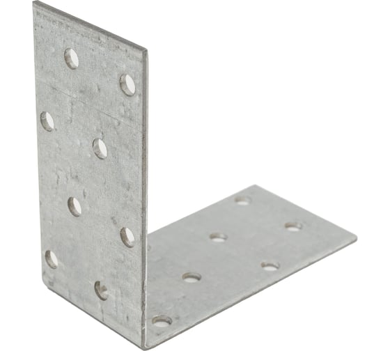 Изображение товара Крепежный угол Зубр МАСТЕР равносторонний 40х80х80мм 1шт 310206-040-080