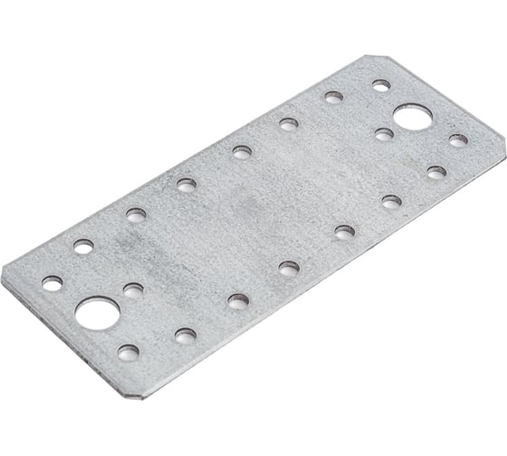 Изображение товара Крепежная пластина Зубр МАСТЕР 140х55мм 1шт 310236-140-55