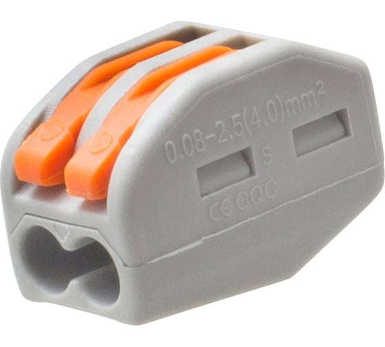 Изображение товара Клемма универсальная строительно-монтажная СК MasterProf 2x2,5 мм, 10 шт. ЭТ.120021.10