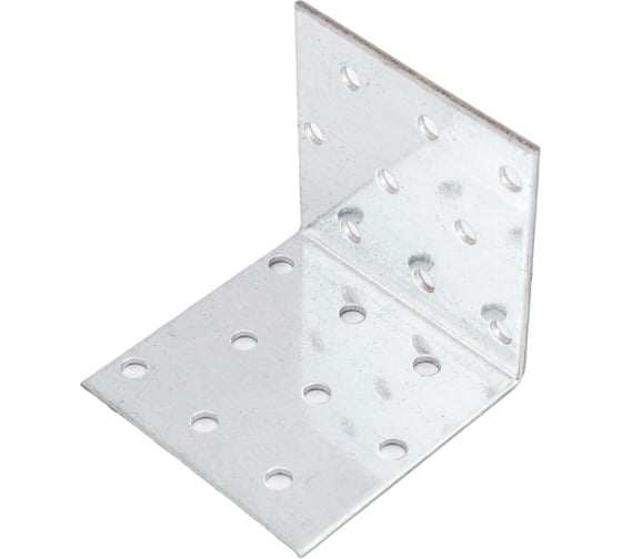 Изображение товара Крепежный угол Зубр МАСТЕР равносторонний, 60х60х60мм, 1шт 310206-060-060