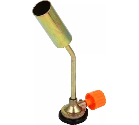 Изображение товара Газовая горелка ЕРМАК к баллону с цанговым захватом, сопло 23 мм, 19x6,5x4 см, металл, пластик 116-040