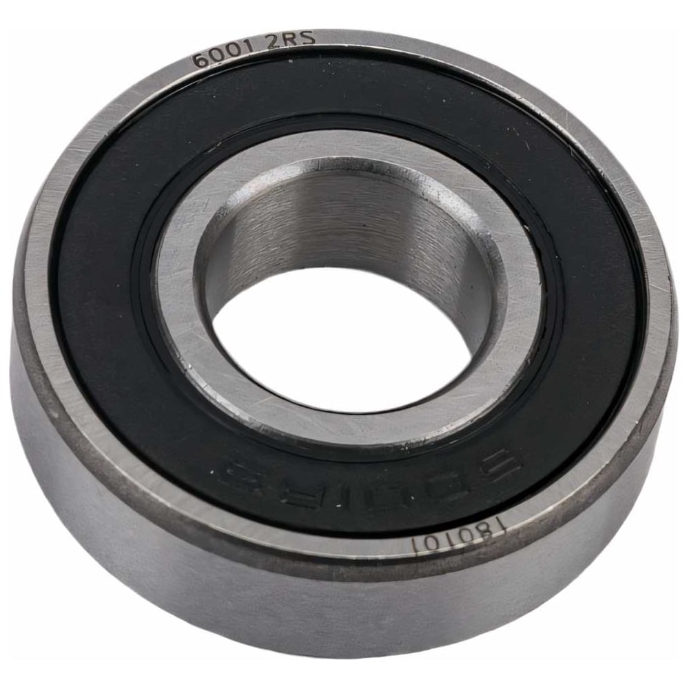 Изображение товара Подшипник Волжский Инструмент 180101 6001 2RS радиальный шариковый однорядный