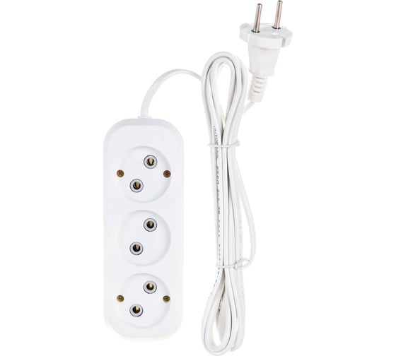 Изображение товара Удлинитель У6-639 ШВВП 2x0,75 3гн. 3м UNIVersal 9631933