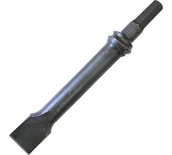 Изображение товара Зубило для рубильного молотка МР-22, 36 (L=250 мм, с резьбовой юбкой, сталь У8А) Пневмо-Трейд МР-22.250-У8А