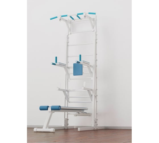 Изображение товара Напольная шведская стенка BARFITS new age r4 белый na-r4-white