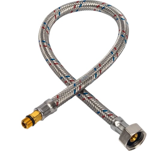 Изображение товара Гибкая подводка для воды STOUT SHF-0047-351015 M 10 (35мм) х ВР 1/2 длина 600 мм RG008VFLT63I4B