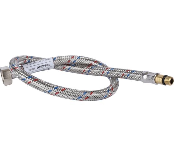 Изображение товара Гибкая подводка для воды STOUT SHF-0027-181015 M 10 (18мм) х ВР 1/2 длина 600 мм RG008VFLSV7EKM