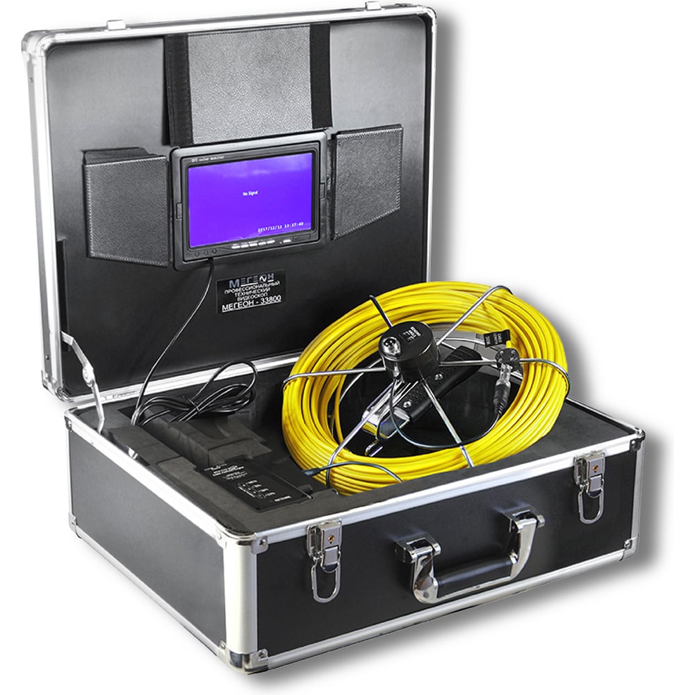 Изображение товара Видеоэндоскоп МЕГЕОН 33800 50м 720х288 IP67 для бытовых и профессиональных задач