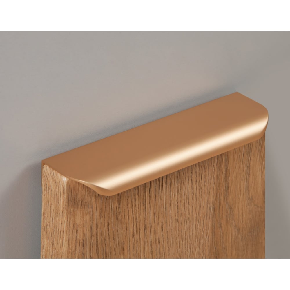 Изображение товара Мебельная торцевая ручка BOYARD rt110sg 128/150 матовое золото