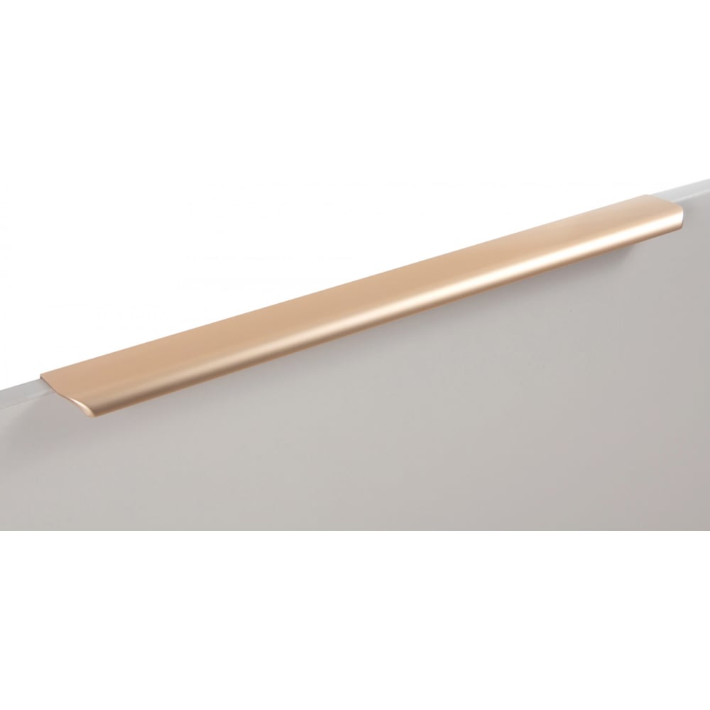 Изображение товара Мебельная торцевая ручка BOYARD rt110sg 400 мм матовое золото для корпусной мебели