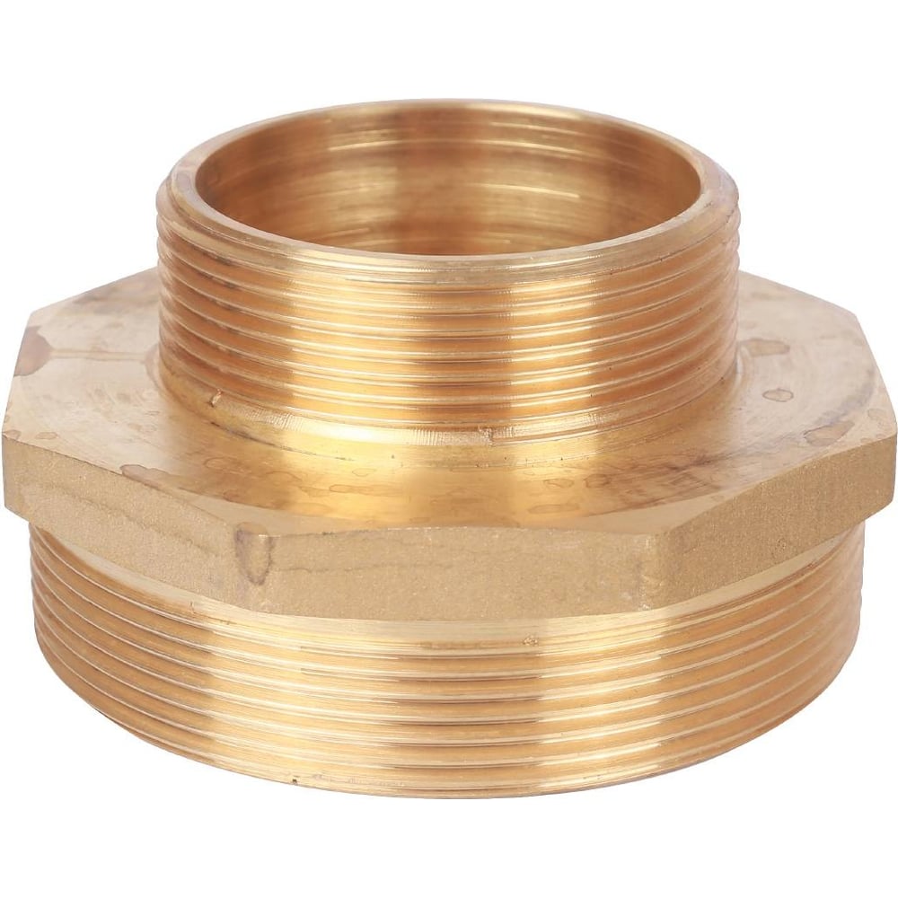 Изображение товара Переходной ниппель STOUT Sft-0003-000032 3x2 дюйма латунь монтажный фитинг