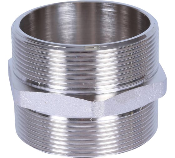 Изображение товара Ниппель STOUT Sft-0004-212212  hh никелированный 2"1/2 RG008Q0OCN9L4D