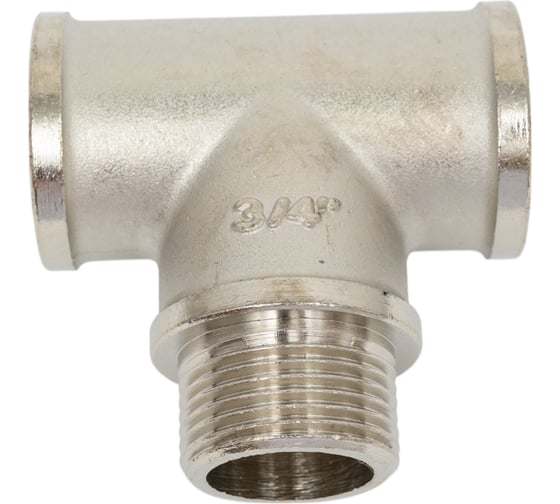 Изображение товара Тройник STOUT Sft-0065-343434 внв никелированный 3/4"x3/4"x3/4" RG008T5OS0SI1J