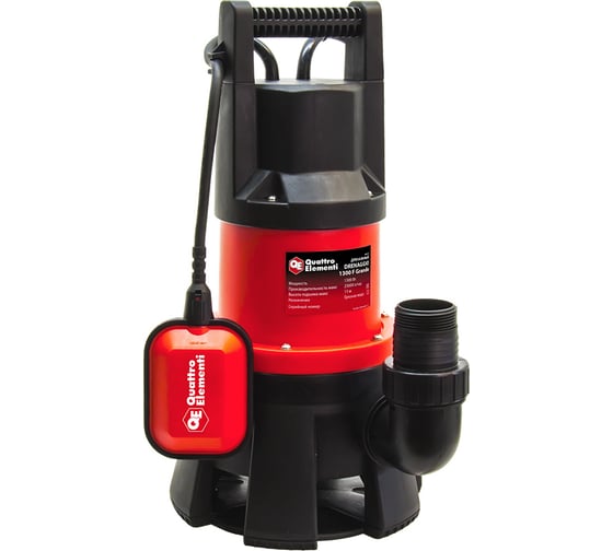 Изображение товара Дренажный насос QUATTRO ELEMENTI Drenaggio 1300 F Grande 241-819