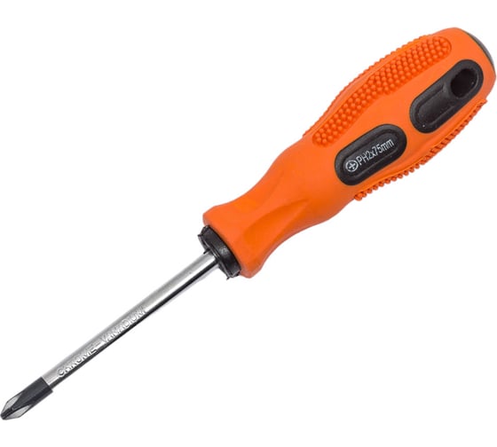 Изображение товара Крестовая отвертка с магнитным наконечником OXCRAFT PH2х75 мм УТ-00008155