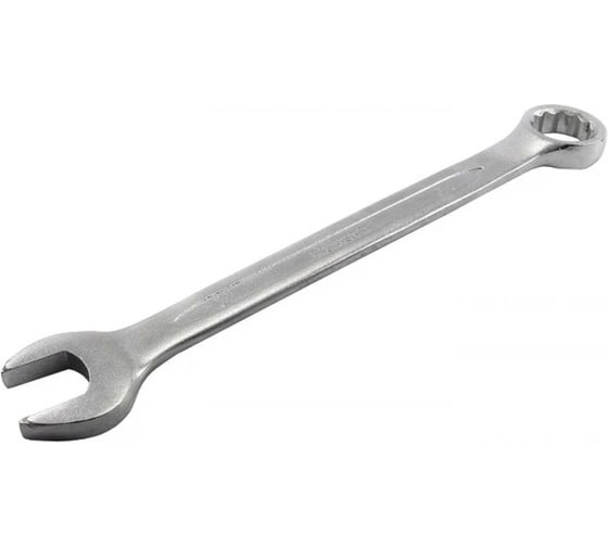 Изображение товара Комбинированный гаечный ключ Hortz 28x28 мм, хромированный, HOR 1022235