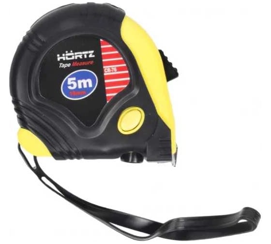 Изображение товара Рулетка с калибровкой HORTZ 5м х19мм CR-76 HOR 292295