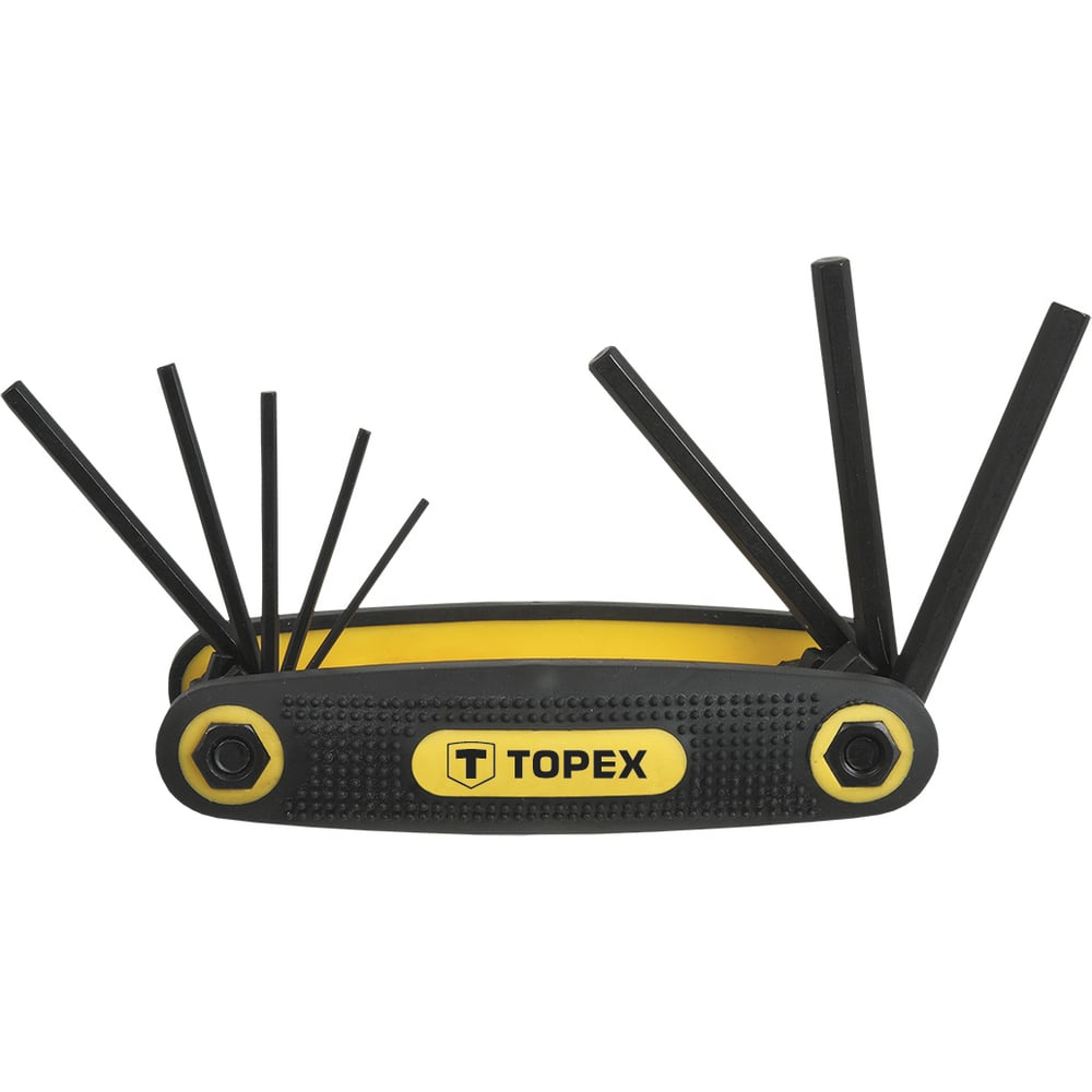 Изображение товара Набор шестигранных ключей TOPEX 1.5-6 мм 8 шт. для домашнего и профессионального использования