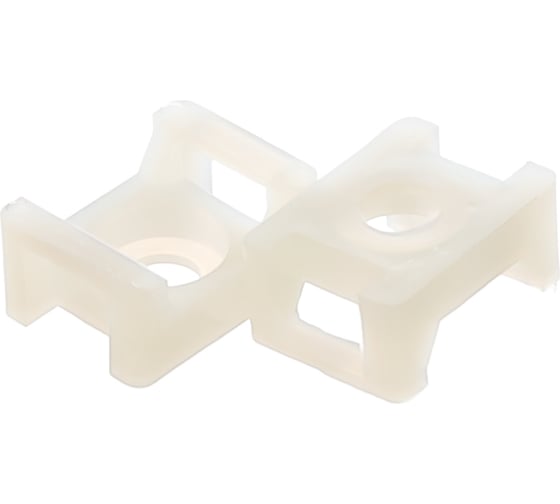 Изображение товара Монтажная площадка под винт FORTISFLEX ПМО 22х16 белый 100шт 53313