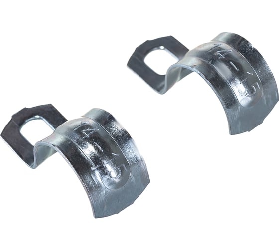 Изображение товара Металлическая однолапковая скоба FORTISFLEX СМО 14-15 47422