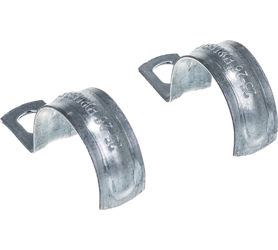 Изображение товара Металлическая однолапковая скоба FORTISFLEX СМО 25-26 49116