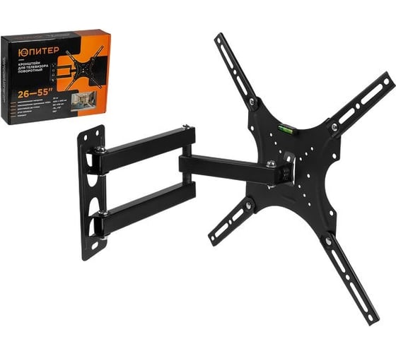 Изображение товара Наклонно-поворотный кронштейн для телевизора Юпитер JP9304