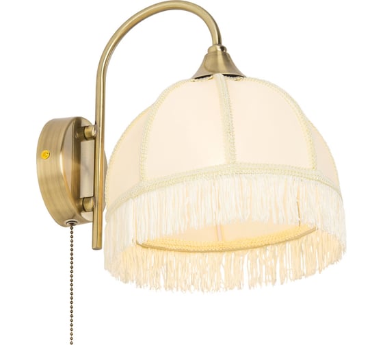 Изображение товара Бра Citilux Базель с бежевым абажуром и выключателем CL407311