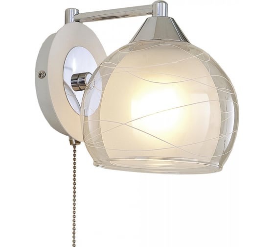 Изображение товара Бра Citilux Буги с выключателем Белое Хром CL157311