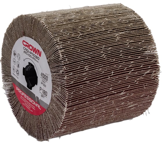 Изображение товара Щетка абразивная 110 мм, Р180 Crown CAQ-P110180