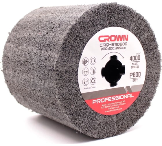 Изображение товара Щетка абразивная 110 мм, Р800 Crown CAQ-S110800