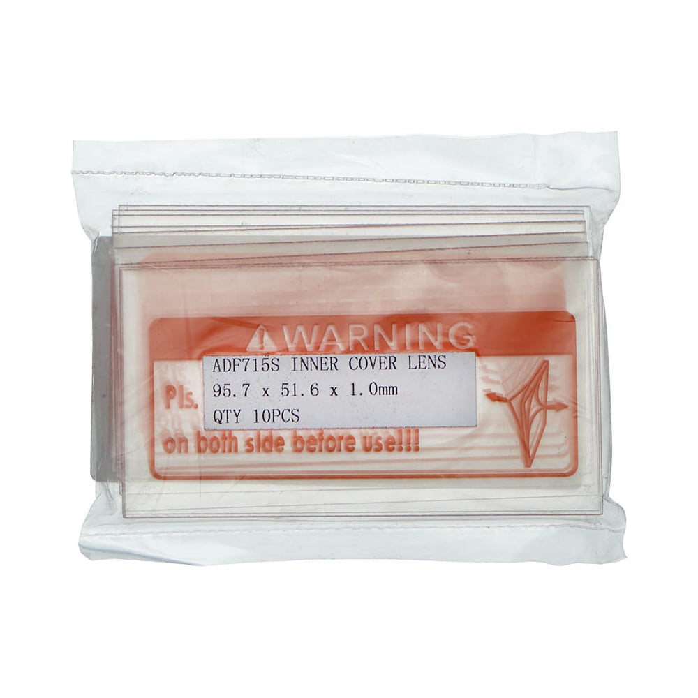 Изображение товара Внешнее защитное стекло 95.7x51.6 мм для ADF715S TECMEN, 10 шт