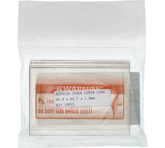 Изображение товара Внешнее защитное стекло 96.9x65.7х1 мм, 10 шт для ADF815S TECMEN 100575348