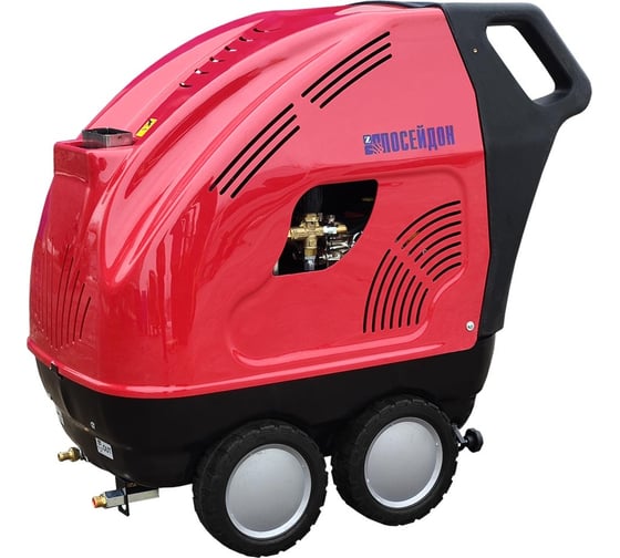 Изображение товара Гидродинамический аппарат Посейдон 7.5 квт (380в), 250 бар, 15 л/мин с подогревом, насос Interpump (Италия) E7-250-15-Th-F-Cover-Gun