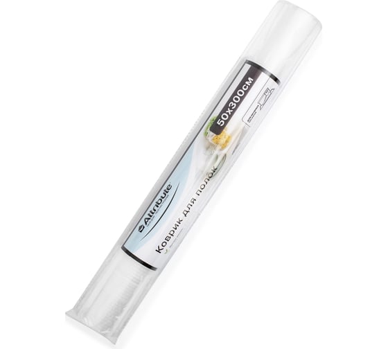 Изображение товара Коврик в холодильник Attribute для кухонных полок, ящиков, антискользящий, прозрачный, в рулоне EVA 50x300 см APS002