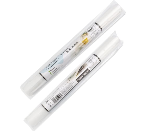 Изображение товара Коврик  в холодильник Attribute для кухонных полок, ящиков, шкафа, антискользящий, прозрачный, в рулоне EVA 50x150см APS001