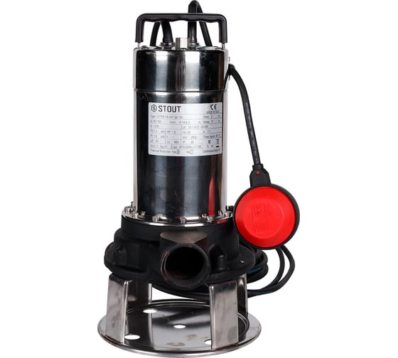 Изображение товара Дренажный насос с режущим механизмом STOUT Spd-0004-211100 RG0091CN918EUB