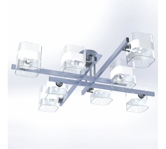 Изображение товара Потолочная люстра Citilux Вирта Алюминий CL139280