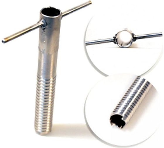 Изображение товара Ввертыш Tramp приваренная ручка, нержавеющая сталь, 130x16 мм TRA-148