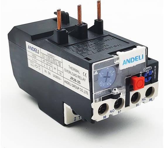 Изображение товара Тепловое реле ANDELI JR28-25 0.1-0.16a ADL09-001