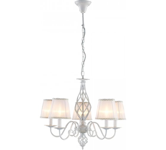 Изображение товара Люстра Citilux Ровена с абажурами Белая CL427150