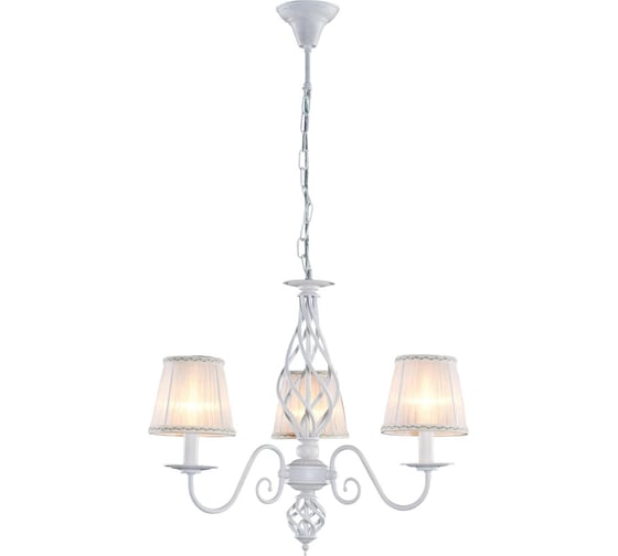 Изображение товара Люстра Citilux Ровена с абажурами Белая CL427130