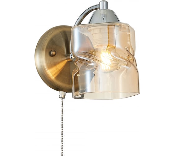 Изображение товара Бра Citilux Плутон с выключателем Бронза Хром CL170312