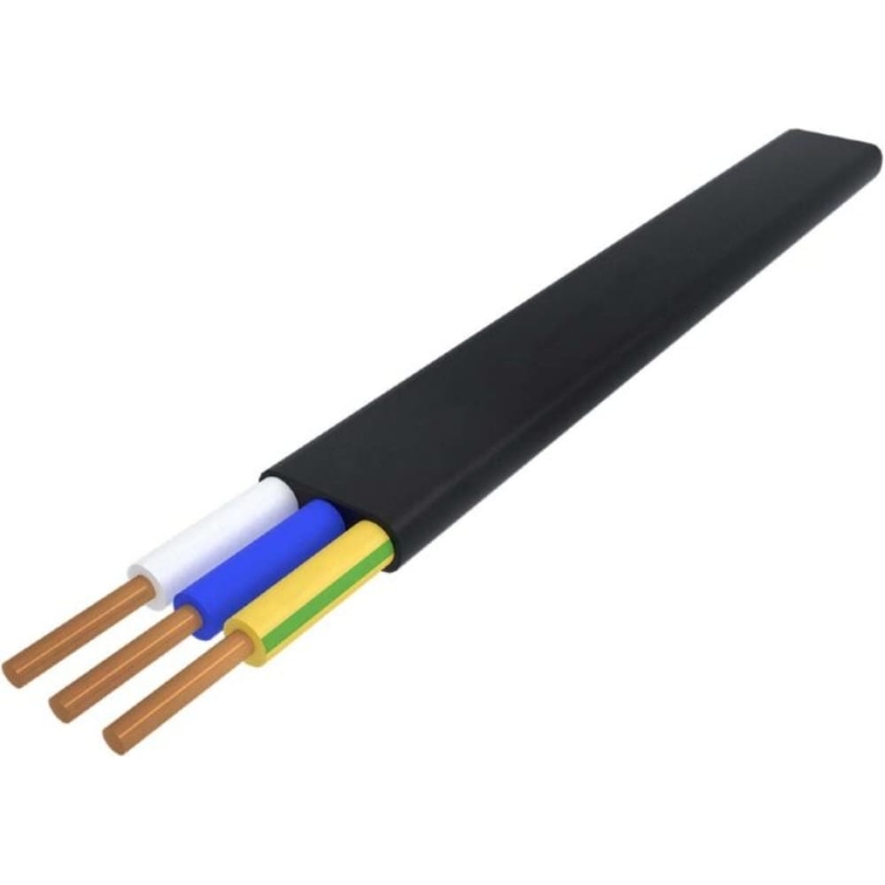 Силовой кабель МКЗ, цвет черный Т0000113404 ввг-пнг(а)-ls - фото 1