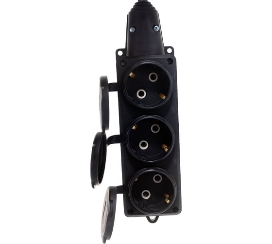 Изображение товара Удлинитель 3гн. 3700 Вт з/к КГ IP-44 20м Союз 481S-4202