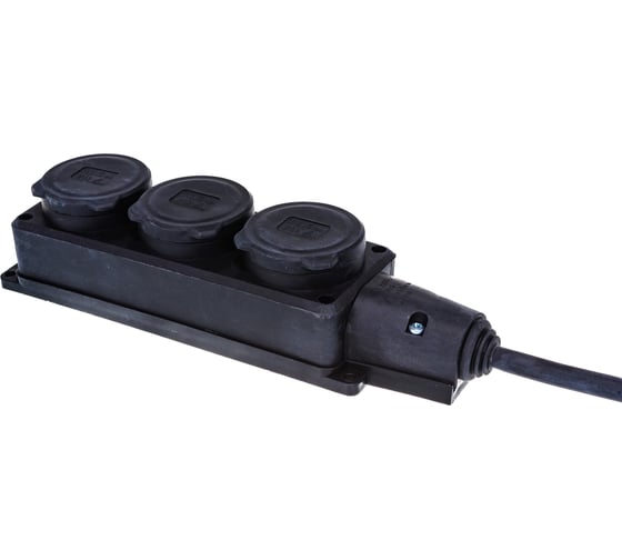 Изображение товара Удлинитель 3гн. 4000 Вт з/к КГ IP-44 20м Союз 481S-4602