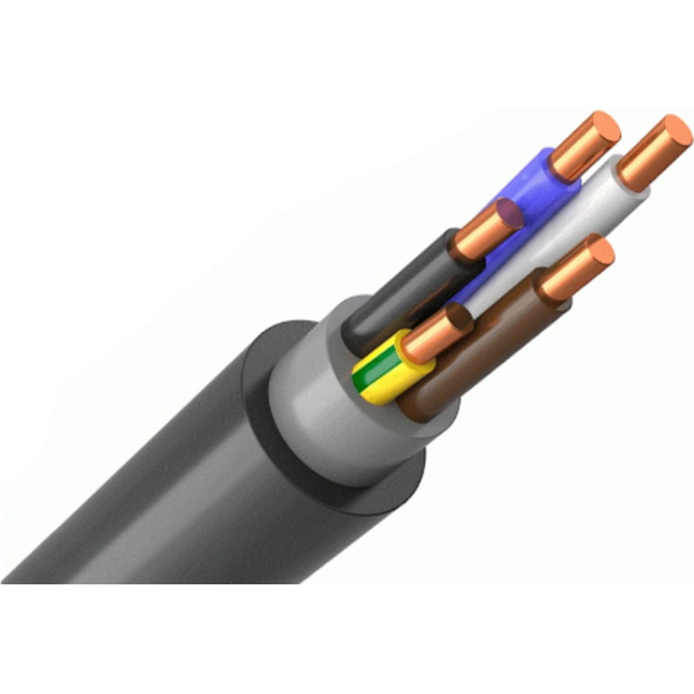 Силовой кабель МКЗ, цвет черный Т0000113398 ввгнг(а)-ls - фото 1